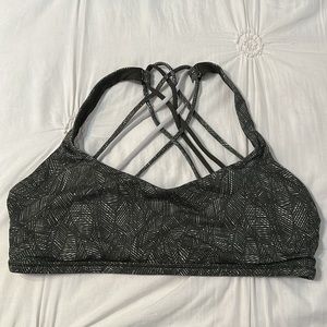 Lululemon strappy sports bra